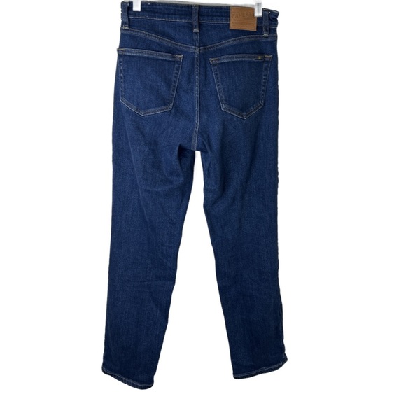 FAHERTY Organic Cotton Straight Leg Dark Wash Jeans Size 28 - Picture 2 of 16
